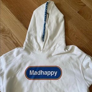 Madhappy Sweatshirt! Blue and White! limited edition (can’t buy anywhere else!)